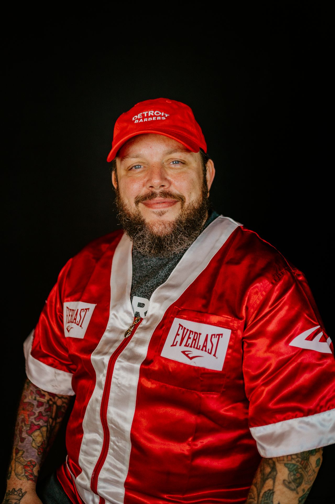 Brian Sant, barber at Detroit Barbers Corktown