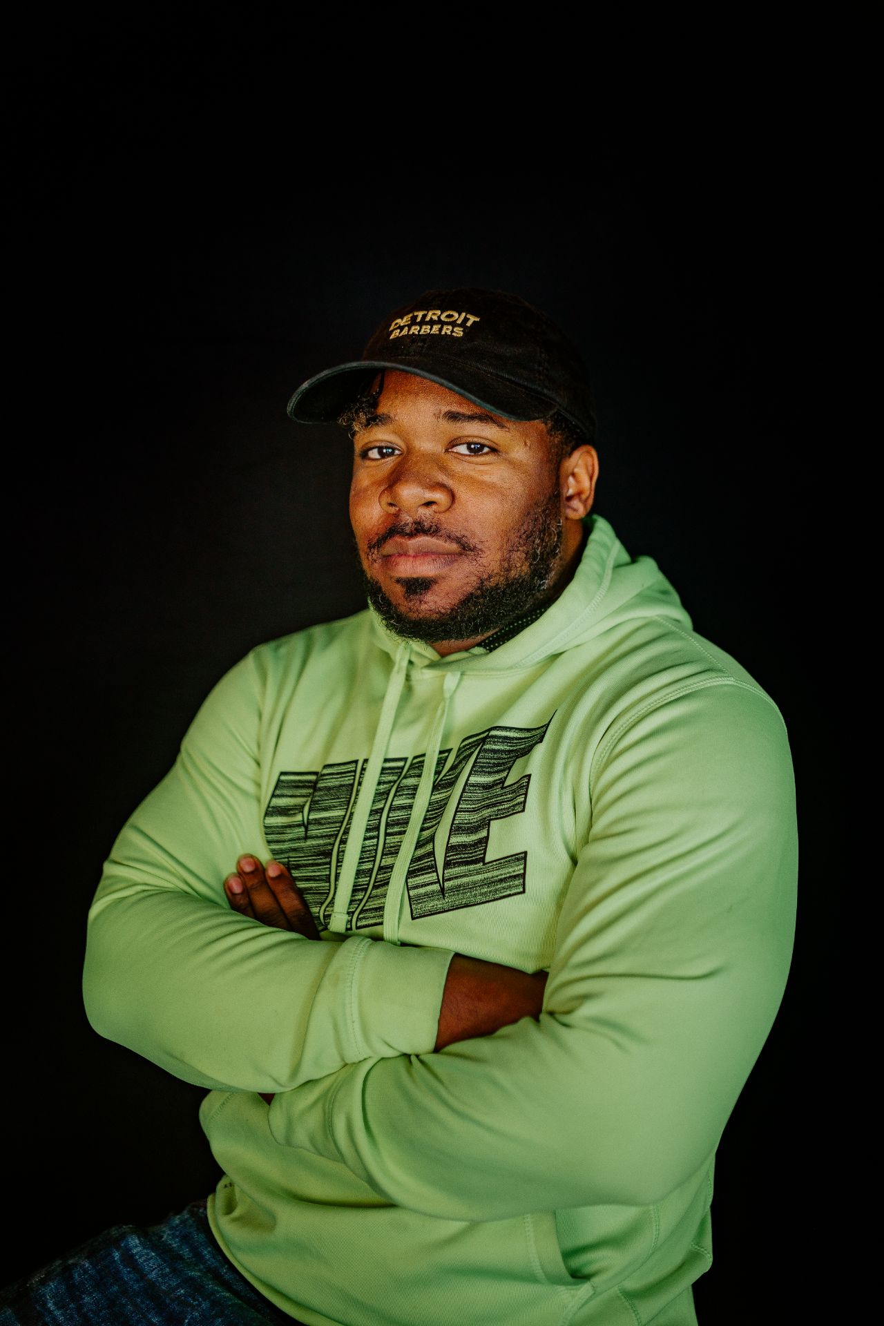 Jason Brandom, barber at Detroit Barbers Corktown