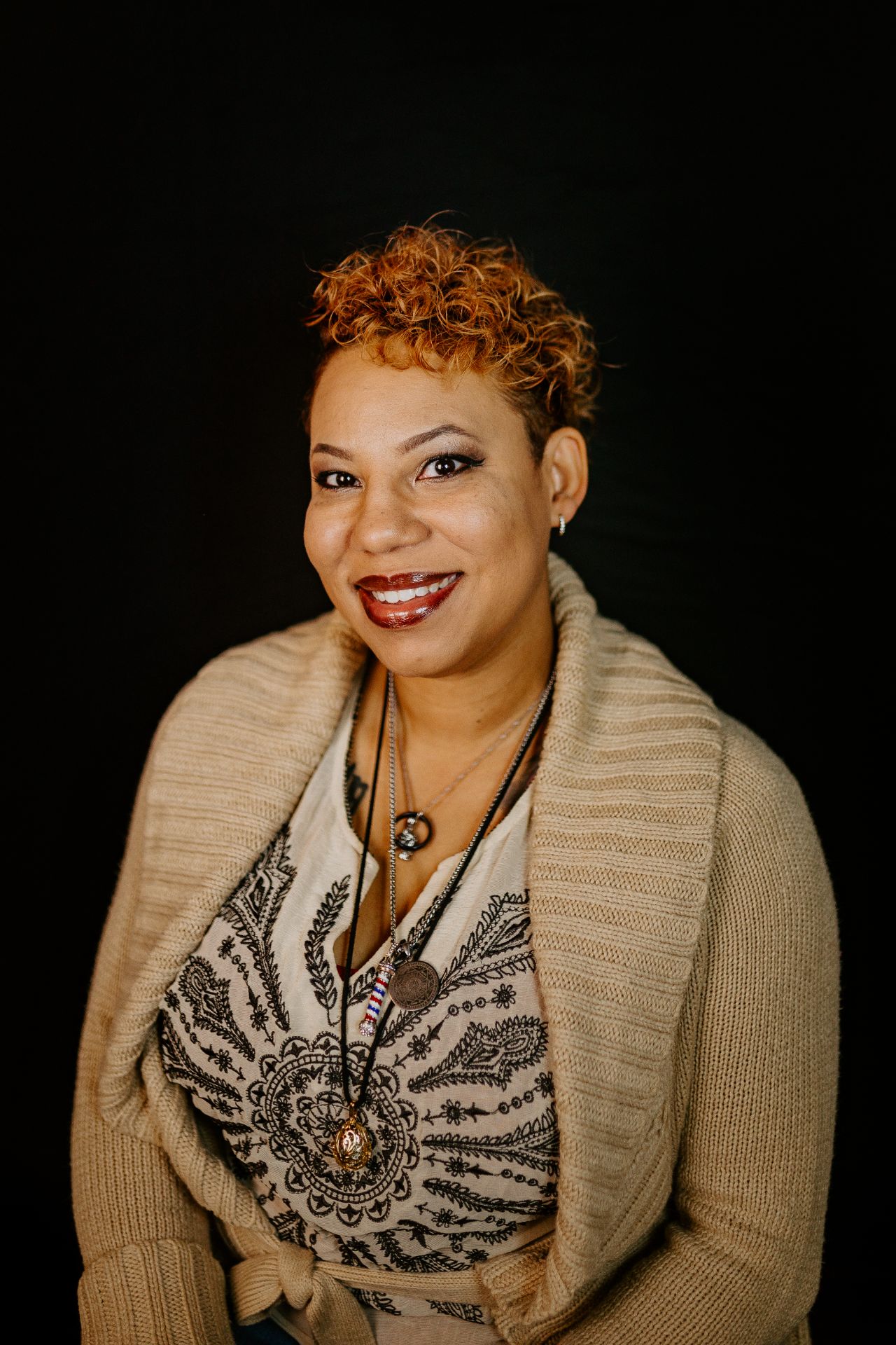 Lakisha Collins, barber at Detroit Barbers Plymouth