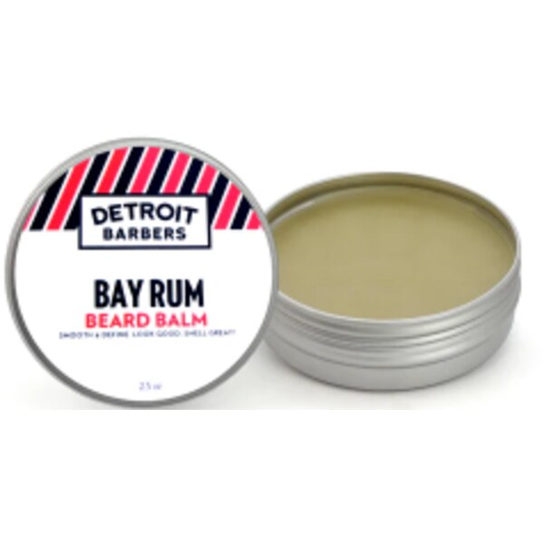 2.5 oz. Beard Balm — Bay Rum — Detroit Barbers grooming product