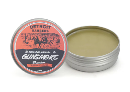 Gunsmoke Premium Petro Pomade — Detroit Barbers grooming product