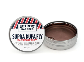 4 oz. Supra Dupa Fly — Water-Based Pomade — Detroit Barbers grooming product