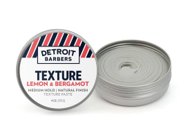 4 oz. Texture — Lemon & Bergamot — Detroit Barbers grooming product